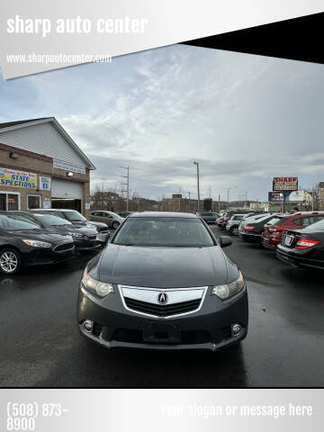 2013 Acura TSX for sale at sharp auto center in Worcester MA