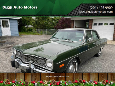 1973 Dodge Dart for sale at Diggi Auto Motors in Jersey City NJ