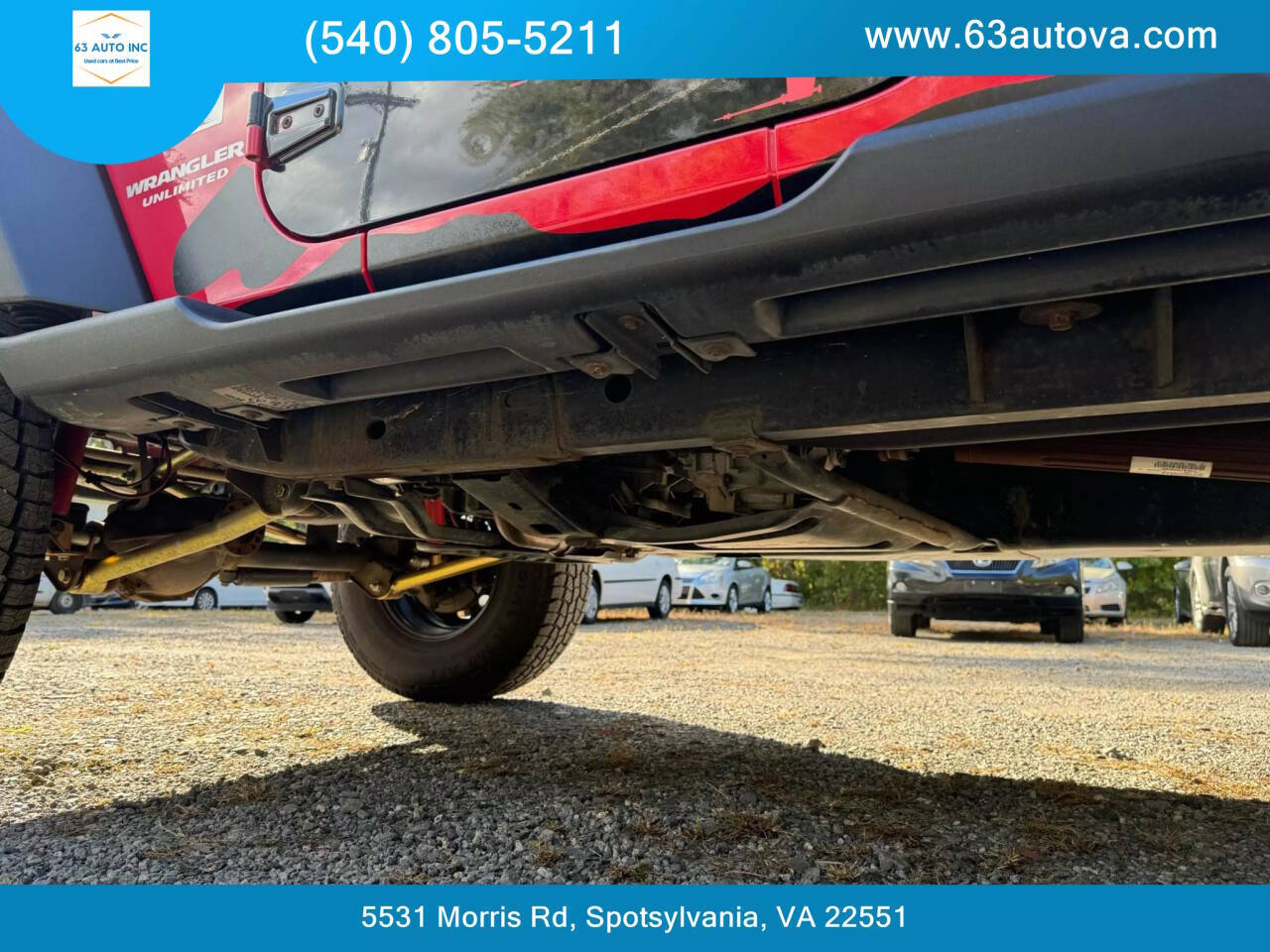 2007 Jeep Wrangler Unlimited for sale at 63 Auto Inc in Spotsylvania, VA