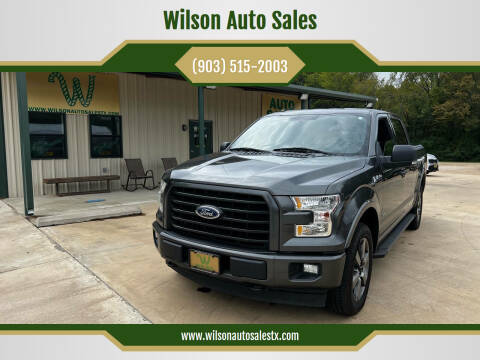 2017 Ford F-150 for sale at Wilson Auto Sales in Chandler TX