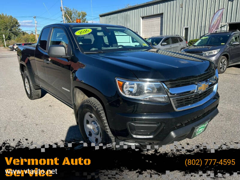 2016 Chevrolet Colorado for sale at Vermont Auto Service in South Burlington VT