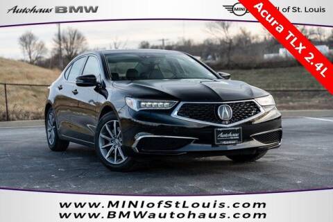 2018 Acura TLX for sale at Autohaus Group of St. Louis MO - 3015 South Hanley Road Lot in Saint Louis MO