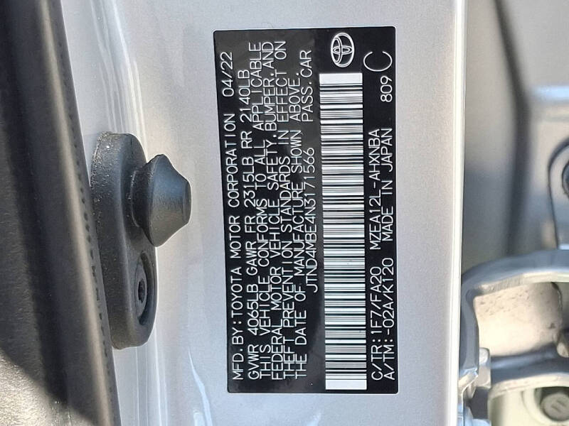 2022 Toyota Corolla Hatchback SE