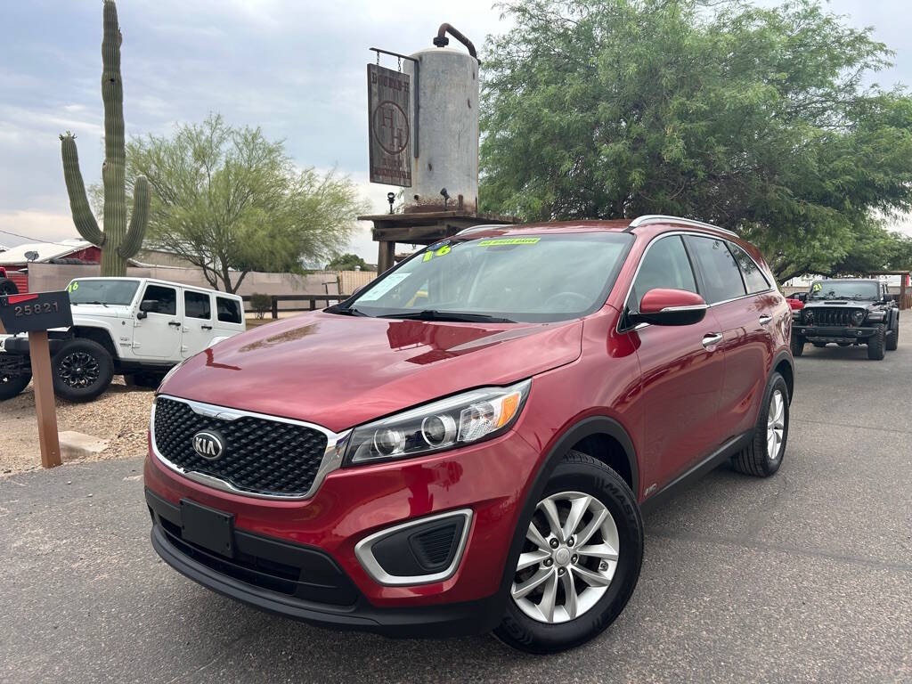 2016 Kia Sorento for sale at Big 3 Automart At Double H Auto Ranch in QUEEN CREEK, AZ