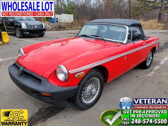 1976 MG MGB for sale at North Oakland Motors in Waterford MI