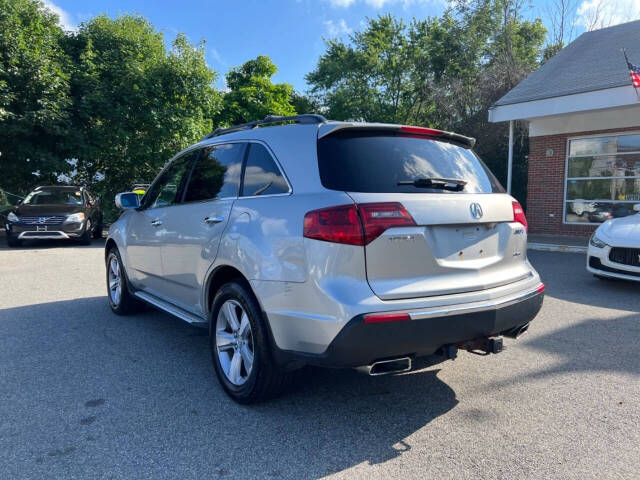 2012 Acura MDX for sale at Kinsman Auto Sales in North Andover, MA