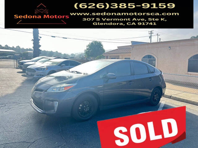 2013 Toyota Prius for sale at Sedona Motors in Glendora, CA