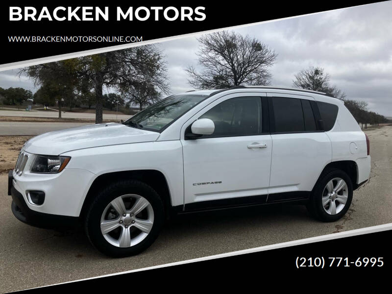 2015 Jeep Compass for sale at BRACKEN MOTORS in San Antonio TX