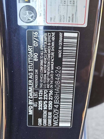 2017 Mercedes-Benz E-Class E 300