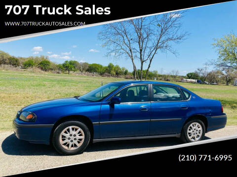 2005 Chevrolet Impala for sale at 707 Truck Sales in San Antonio TX