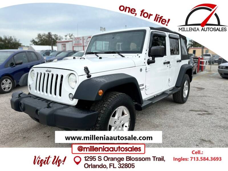 2014 Jeep Wrangler Unlimited for sale at Millenia Auto Sales in Orlando FL