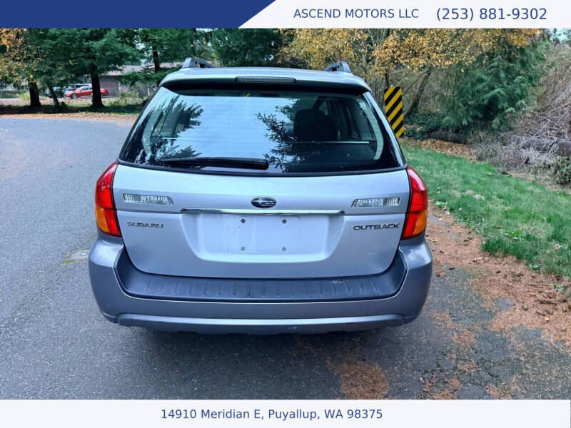 2007 Subaru Outback 2.5i Basic