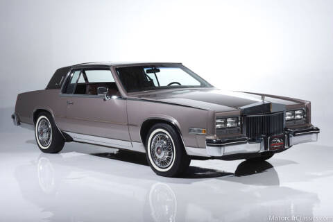 1984 Cadillac Eldorado for sale at Motorcar Classics in Farmingdale NY