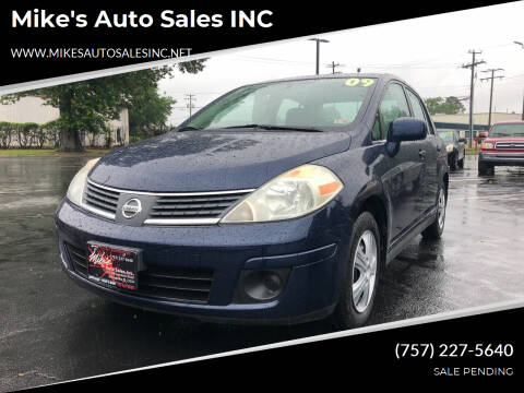 2009 Nissan Versa for sale at Mike's Auto Sales INC in Chesapeake VA