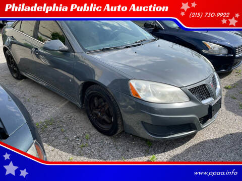 2009 Pontiac G6 for sale at Philadelphia Public Auto Auction in Philadelphia PA