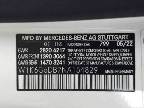 2022 Mercedes-Benz S-Class S 500 4MATIC