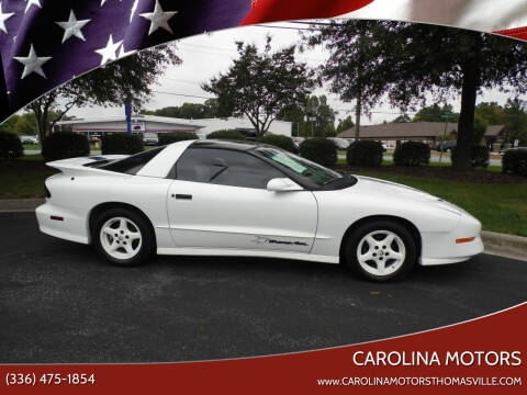 1994 Pontiac Firebird for sale at Carolina Motors in Thomasville NC