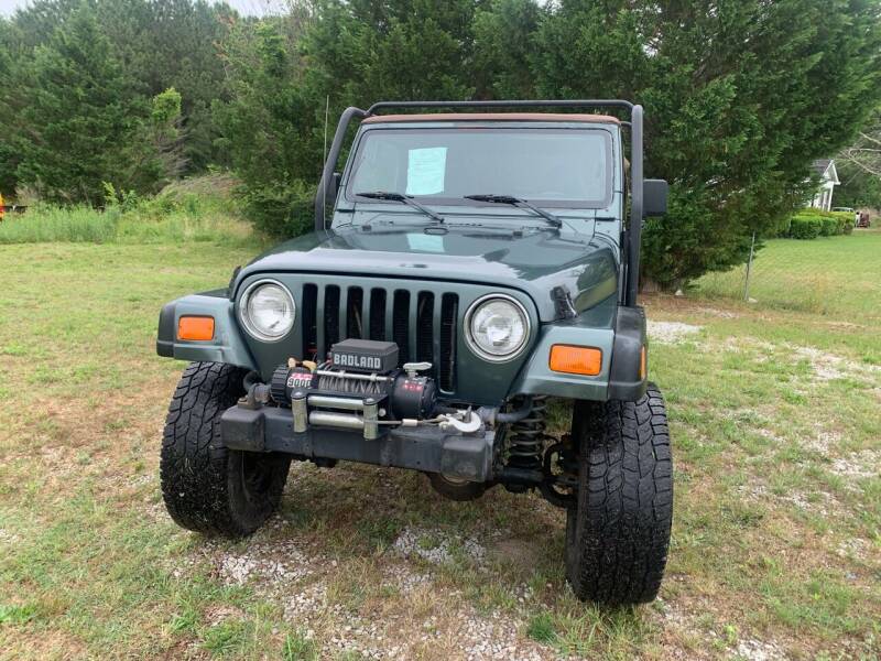 2002 Jeep Wrangler for sale at Samet Performance in Louisburg NC