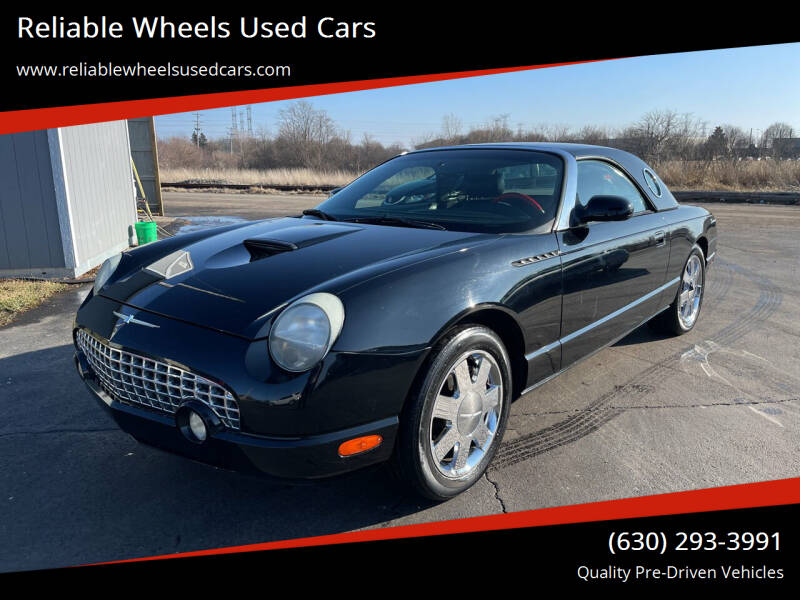 2002 Ford Thunderbird for sale at Reliable Wheels Used Cars in West Chicago IL