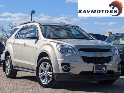 2013 Chevrolet Equinox for sale at RAVMOTORS- Burnsville in Burnsville MN