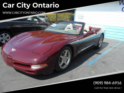 2003 Chevrolet Corvette for sale at Car City Ontario in Ontario CA