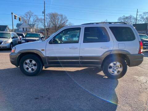 2001 Mazda Tribute for sale at RIVERSIDE AUTO SALES in Sioux City IA