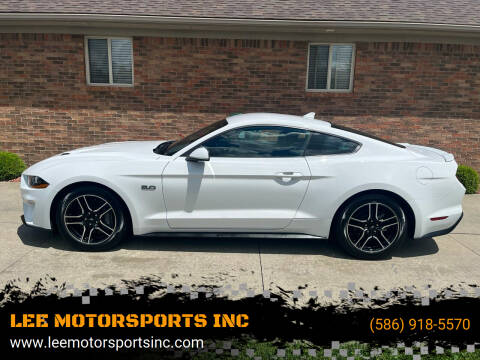 2021 Ford Mustang for sale at LEE MOTORSPORTS INC in Mount Clemens MI