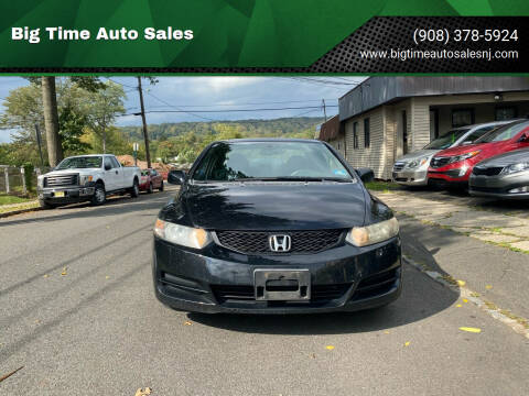 2009 Honda Civic for sale at Big Time Auto Sales in Vauxhall NJ