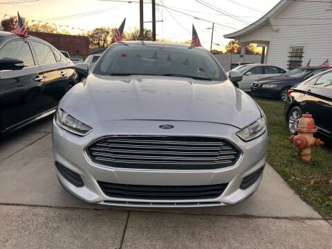 2016 Ford Fusion for sale at Rodeo Auto Sales Inc in Winston Salem NC