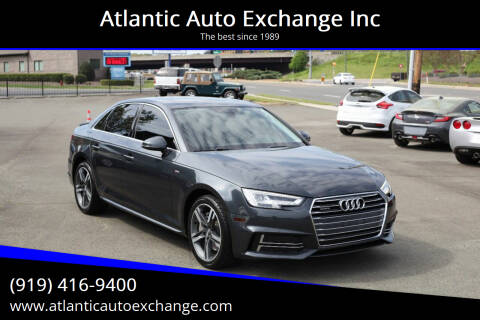2017 Audi A4 for sale at Atlantic Auto Exchange Inc in Durham NC