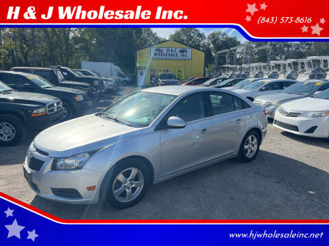 2014 Chevrolet Cruze for sale at H & J Wholesale Inc. in Charleston SC