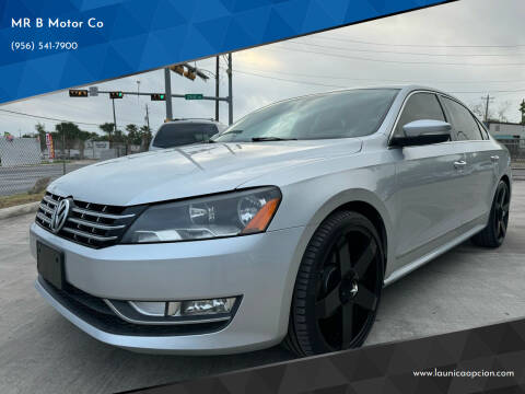 2015 Volkswagen Passat for sale at MR B Motor Co in Brownsville TX