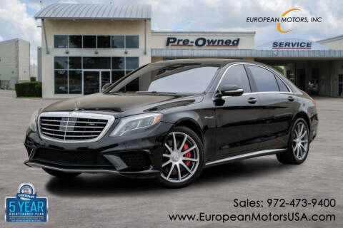 2015 Mercedes-Benz S-Class for sale at European Motors Inc in Plano TX