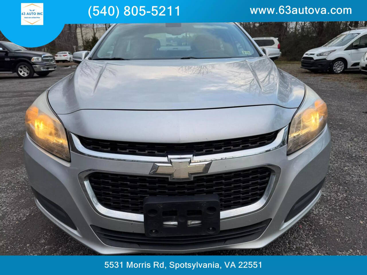 2014 Chevrolet Malibu for sale at 63 Auto Inc in Spotsylvania, VA