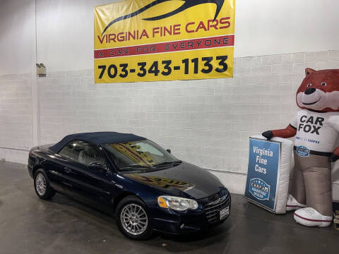 2004 Chrysler Sebring for sale at Virginia Fine Cars in Chantilly VA