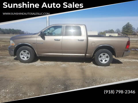 2009 Dodge Ram 1500 for sale at Sunshine Auto Sales in Inola OK