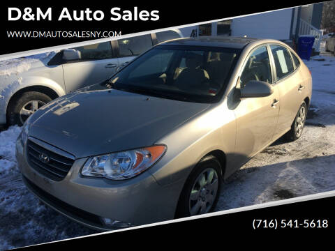 2009 Hyundai Elantra for sale at D&M AUTO SALES in West Seneca NY