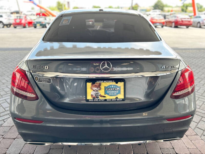 2017 Mercedes-Benz E-Class E 300 4MATIC