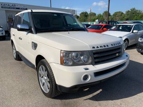 2009 Land Rover Range Rover Sport for sale at KAYALAR MOTORS in Houston TX