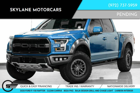 2020 Ford F-150 for sale at Skylane Motorcars in Carrollton TX