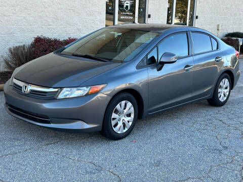 2012 Honda Civic for sale at Anthony's Trucks and Imports in Greenville SC