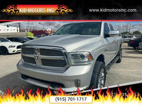 2014 RAM 1500 for sale at Kid Motors Inc in El Paso TX