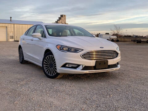 2017 Ford Fusion for sale at Double TT Auto in Montezuma KS