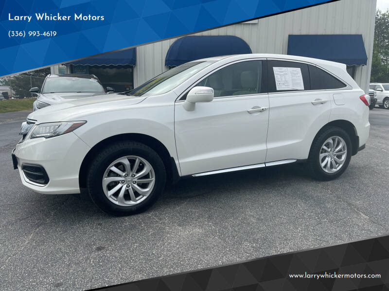 2016 Acura RDX for sale at Larry Whicker Motors in Kernersville NC