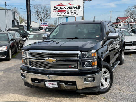 2014 Chevrolet Silverado 1500 for sale at Supreme Auto Sales in Chesapeake VA