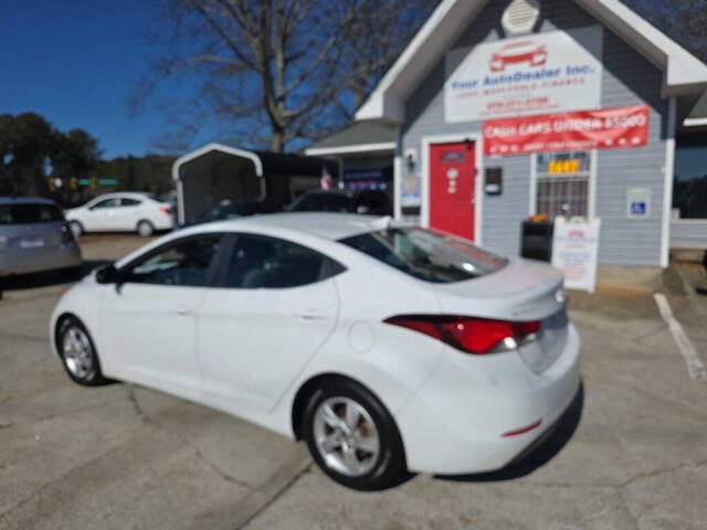 2015 Hyundai ELANTRA for sale at Your Autodealer Inc in Mcdonough, GA