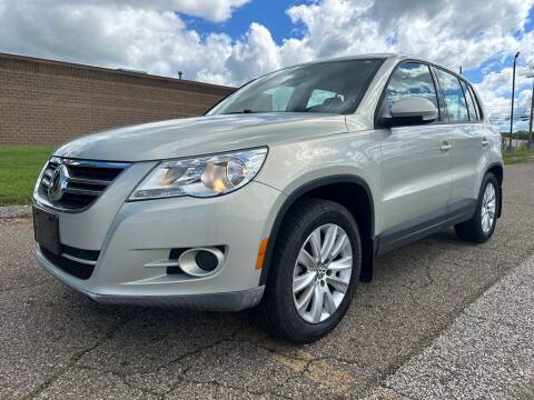 2010 Volkswagen Tiguan for sale at Minnix Auto Sales LLC in Cuyahoga Falls OH