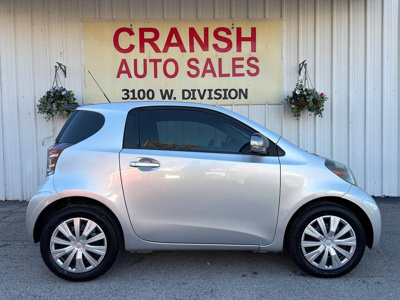 Silver 2012 Scion iQ Base 2dr Hatchback 1