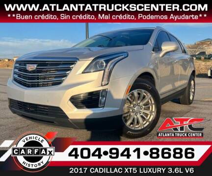 2017 Cadillac XT5 for sale at ATLANTA TRUCK CENTER LLC in Brookhaven GA