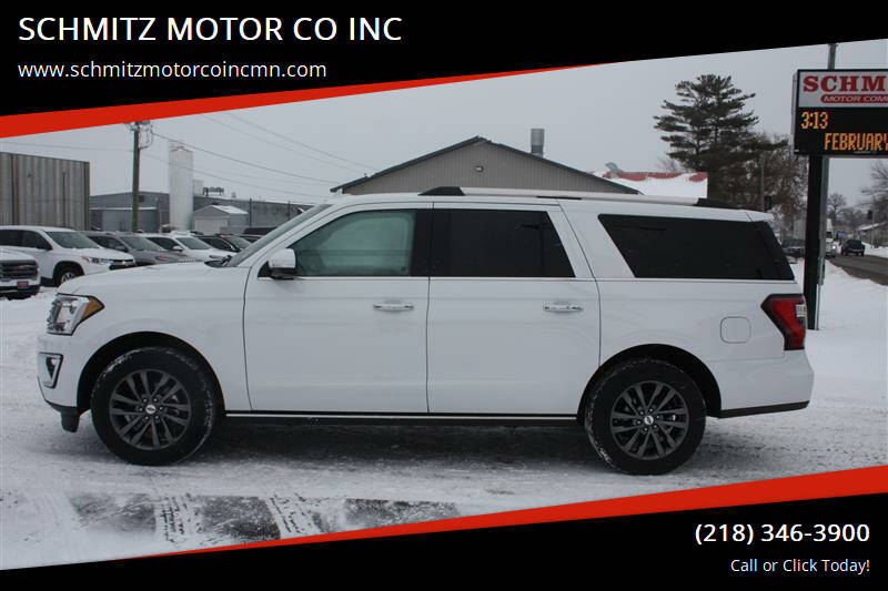 2021 Ford Expedition MAX for sale at SCHMITZ MOTOR CO INC in Perham MN